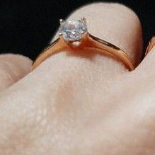 Cincin solitaire