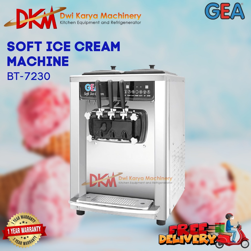 Mesin Pembuat Es Krim & Yogurt Type BT-7230 gea