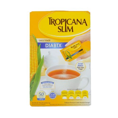 

TROPICANA SLIM SWEETENER DIABETIC 50X2GR
