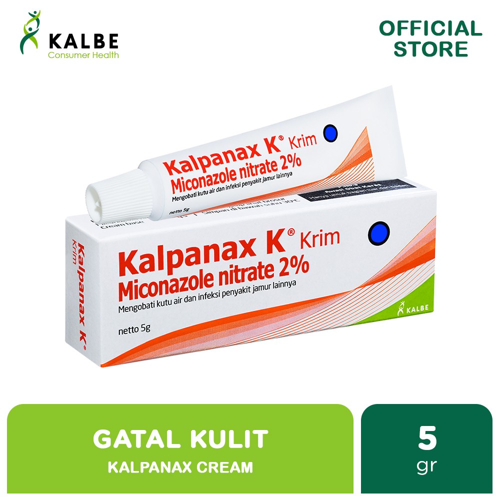 Kalpanax Krim 5gr Salap Gatal Jamur Dikulit ORIGINAL-BPOM