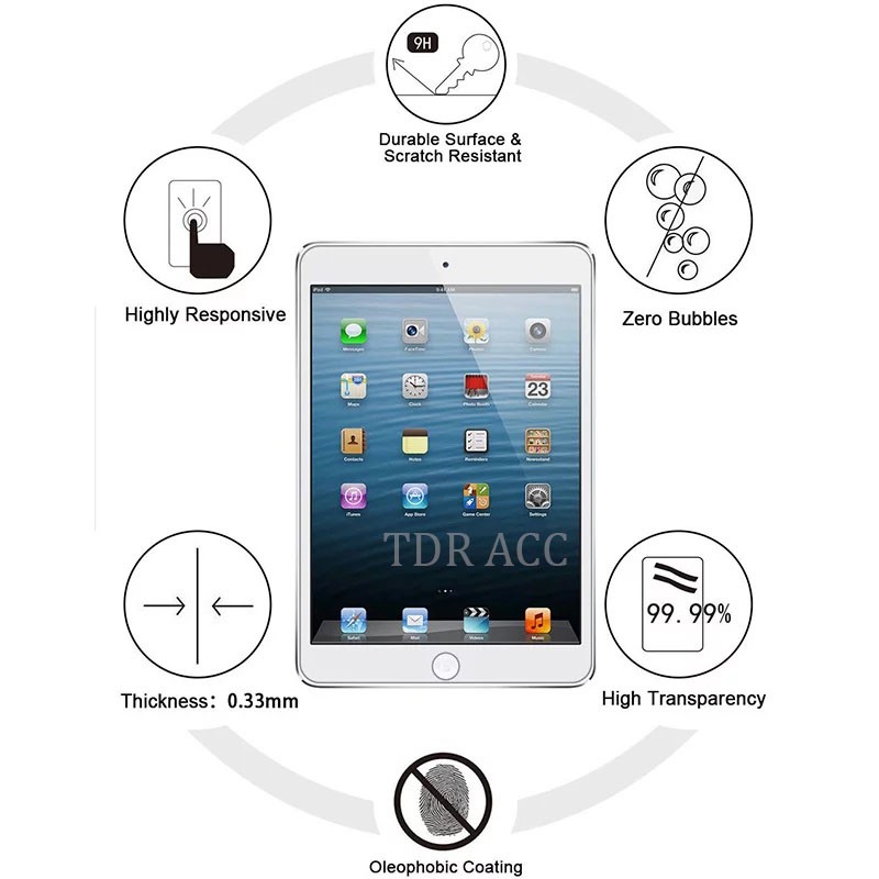 TG TAB BENING - Tempered Glass Ipad 2 3 4