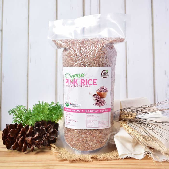 

Ready House of Organix Organic Pink Rice ( Beras Pink Organik ) 1 Kg