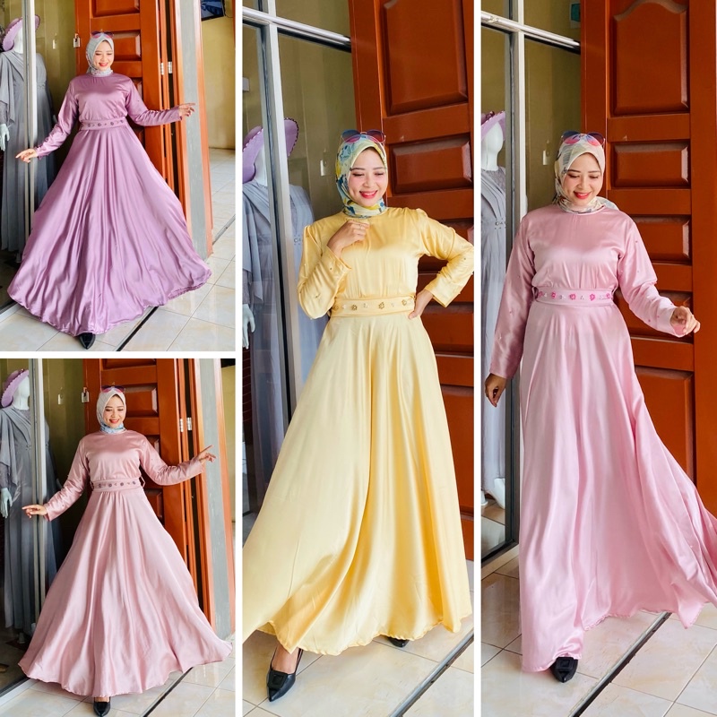 LUNARA Dress 2 / GAMIS MUSLIM/ GAMIS TERKINI