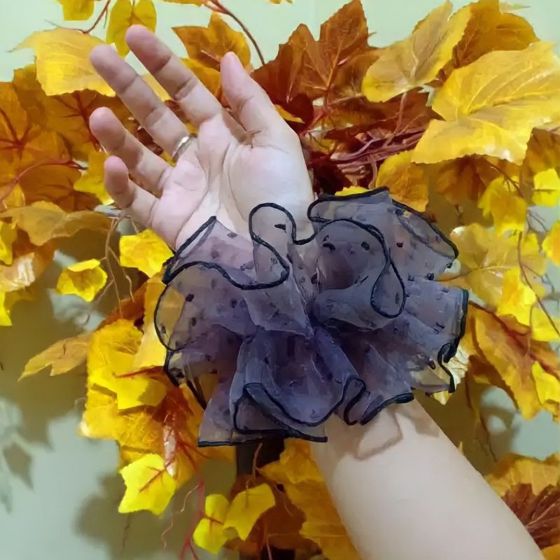 SCRUNCHIE NECI Cepol Rambut Ikat Rambut Wanita - NECI