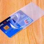Plastik Cover Kartu ATM e-money KTP