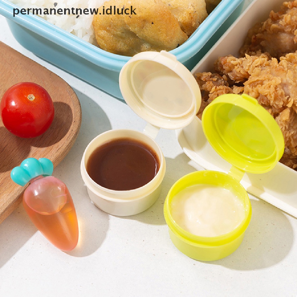 3 / 4 Pcs Botol Wadah Bumbu Saus Kecap Salad Portabel