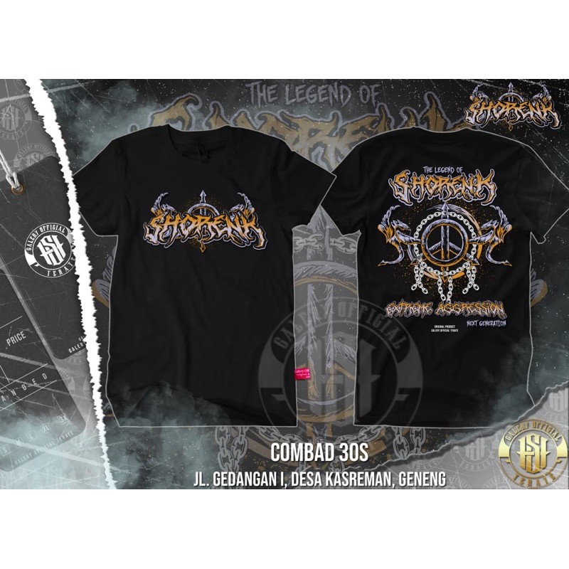 KAOS SHORENK PSHT | Kaos Shorenk Plastisol | Kaos Shorenk Murah | Kaos Shorenk Berkualitas