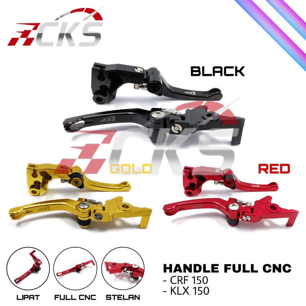 Handle Lipat Full Cnc Universal KLX 150 CRF 150 TERSEDIA READY STOCK