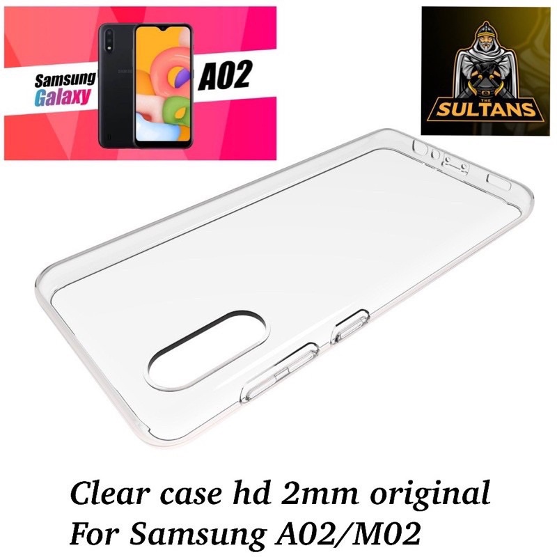 PROMO CLEAR CASE HD 2MM TYPE SAMSUNG A02