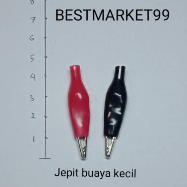 Jepit buaya kecil. Harga / 10 set