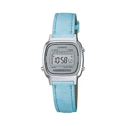 GROSIR Jam Tangan Digital Wanita Casio Original LA-670WL-2A Strap Kulit