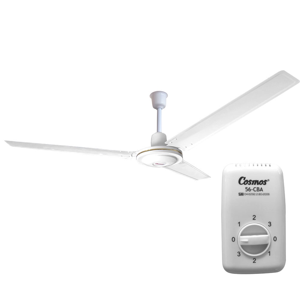 Kipas Angin Ceiling Fan Cosmos 56-CBA Baling 56 Inch Plafon Atap Dak Ruang Tamu 56 CBA ORI