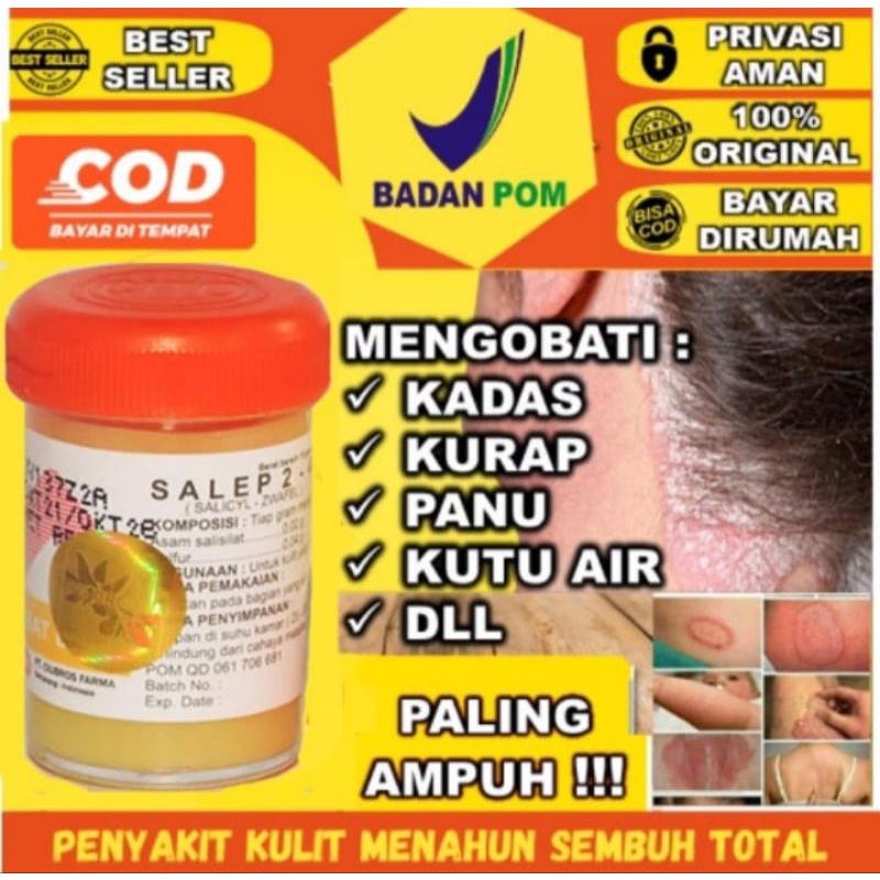 SALEP 24 OBAT SALEP GATEL, PANU, KADAS, KURAP PALING AMPUH