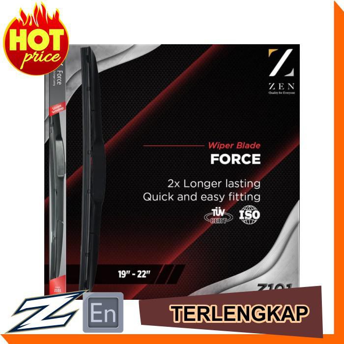 WIPER FRAMELESS ZEN FORCE HYBRID 19" FULL SILIKON