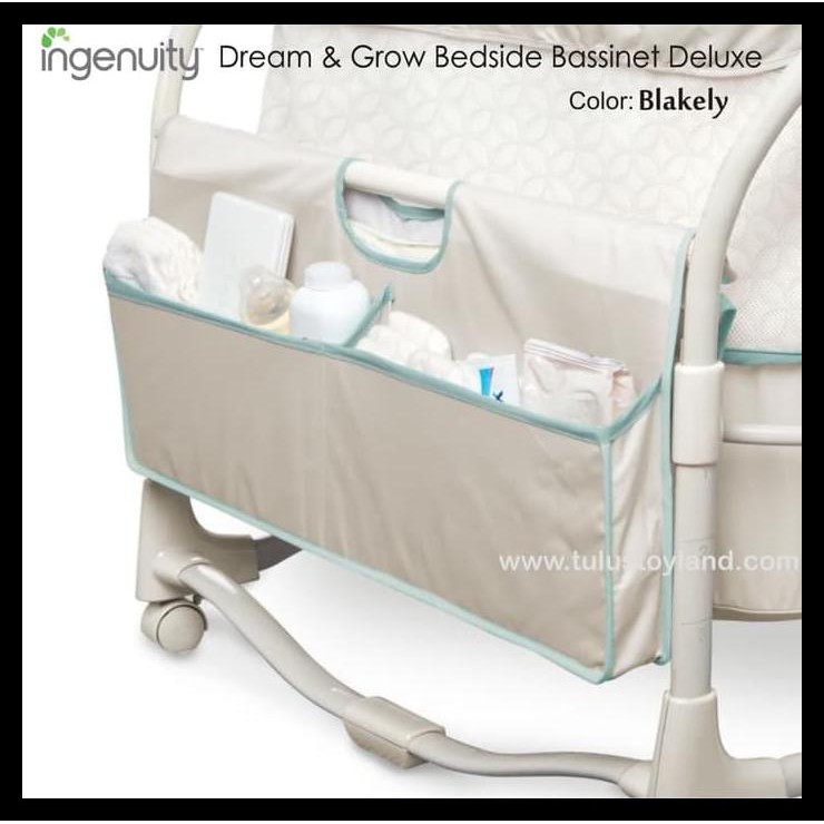 ingenuity dream & grow bedside bassinet deluxe