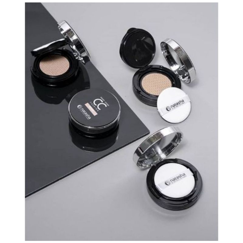 Natasha by dr Fredi Setyawan Cover  CC Cushion SPF 50+, PA ++++