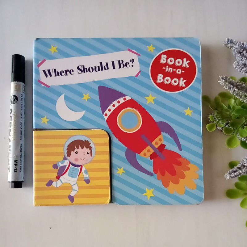 Boardbook import anak second