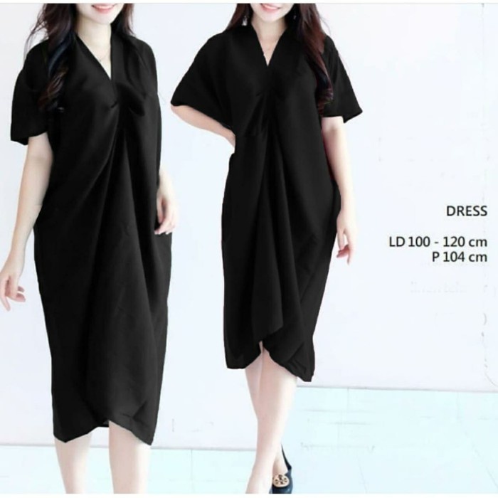 Baju Dress Wanita Pesta Natal Wanita Dewasa Trend Kondangan JUMBO Kekinian Mewah Murah Modern Terbar