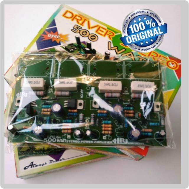 Kit Rakitan Driver Power Amplifier Super Ocl Socl 500w 500 Watt Stereo Audio Sound System Shopee Indonesia