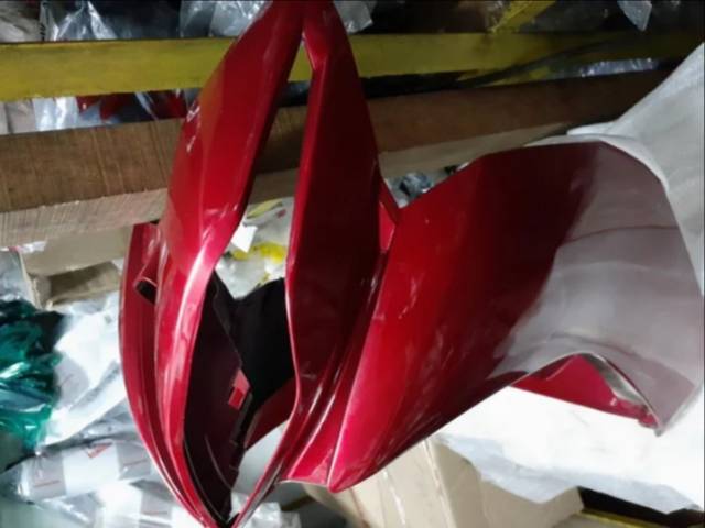 tameng panel depan jupiter z 2010 merah maroon