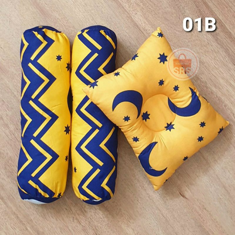 Harga Bantal Peyang+ Guling Set Bayi Motif CARACTER Bantal Guling Bayi
Newborn (2 GULING +1 PEYANG)