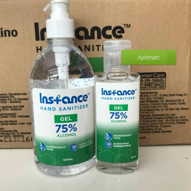 INSTANCE Hand Sanitizer Gel 500ml & 100ml