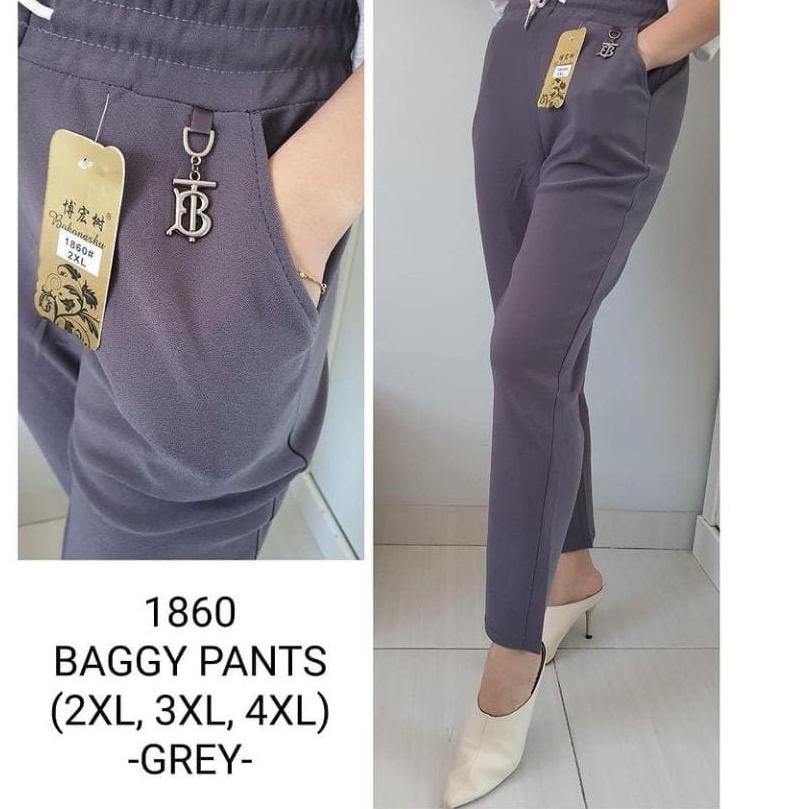 ✩ celana jogger wanita import celana zara import wanita polos size 2XL-4XL ←