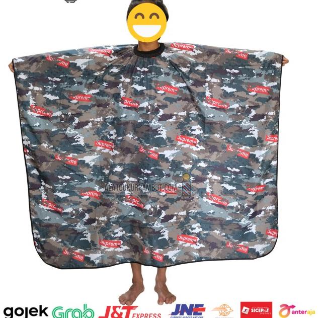 ✽ Kain Kep / Kain Kip Untuk Pangkas Rambut / Barbershop Motif Barbershop ➽