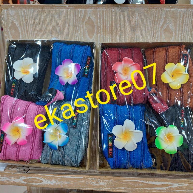 Bunga resleting Joger Dompet Bunga resleting Joger Bali Joger Bali