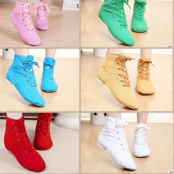"DKK. 248089" Sepatu kain wanita line dance senam boots ankle shoes KN T