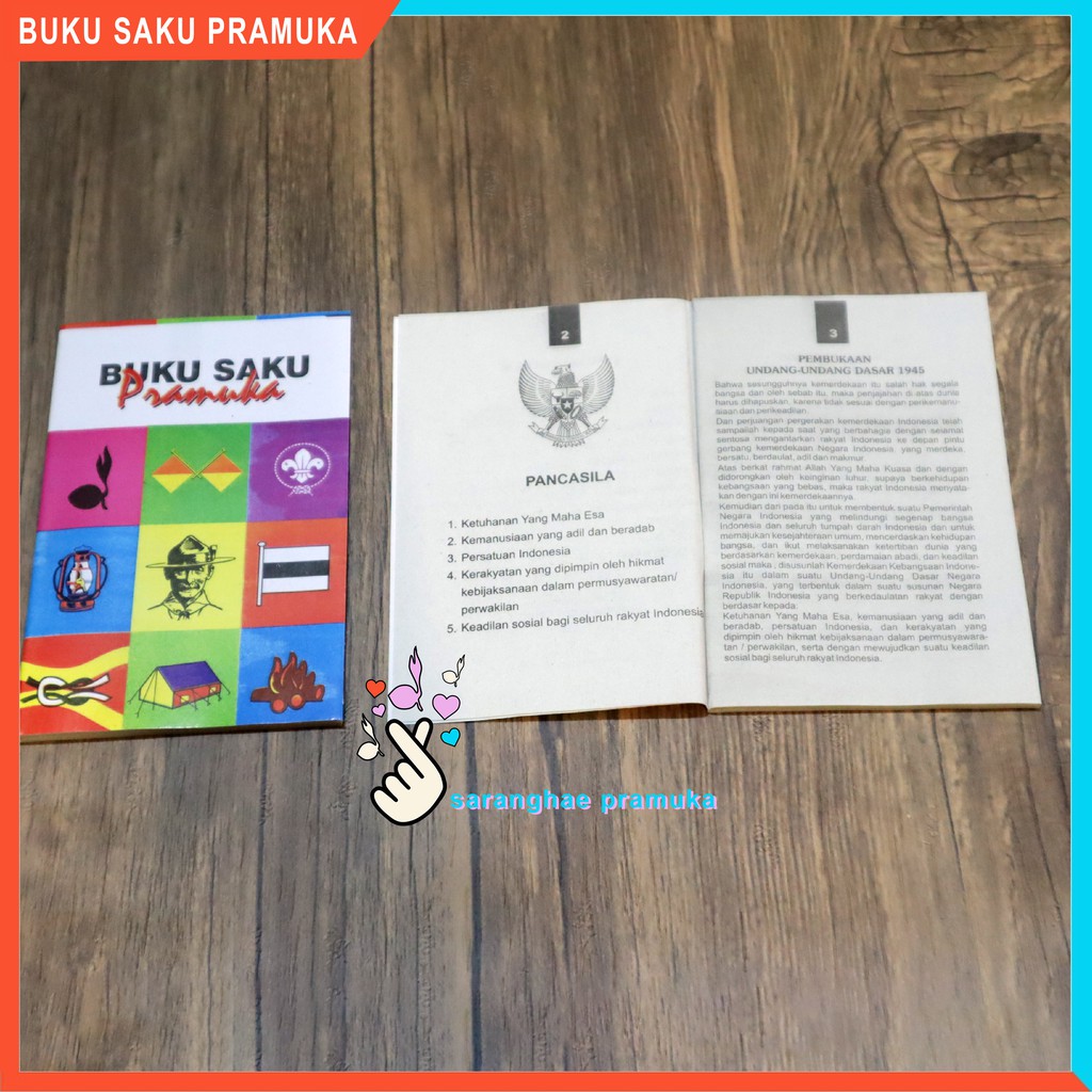 Buku Pramuka Saku Edisi Pertama dan Terbaru