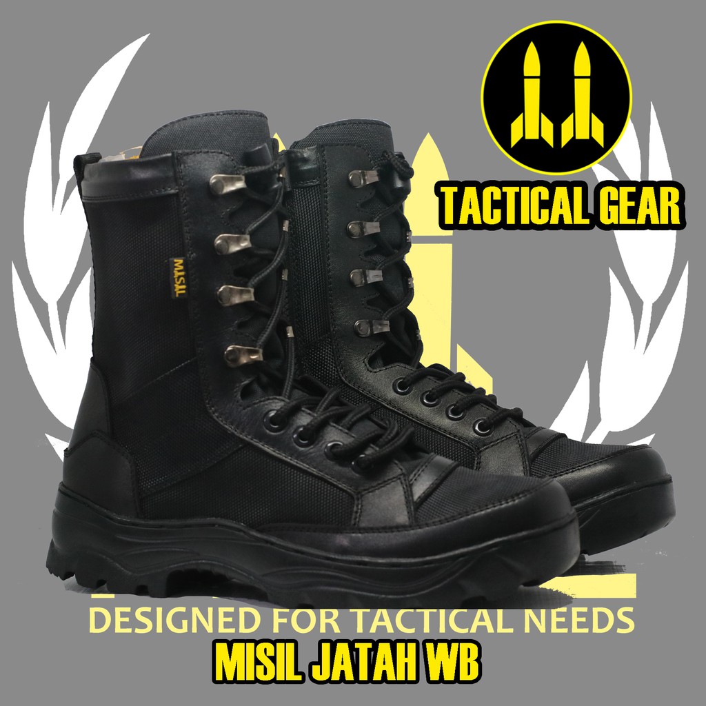 SEPATU PDL JATAH PEMBAGIAN TNI POLRI BRIMOB SABHARA MERK MISIL TACTICAL GEAR