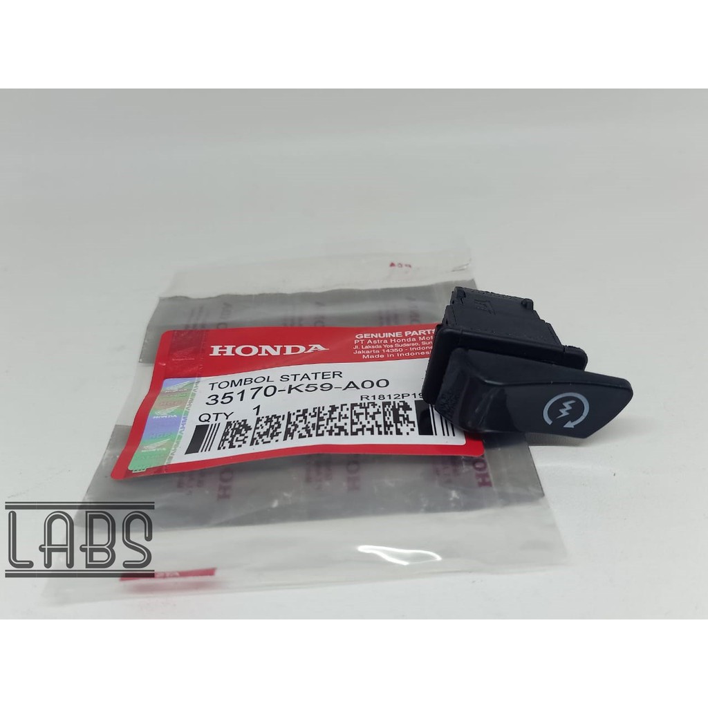 Tombol Stater Switch Starter Honda Vario 150 LED K59