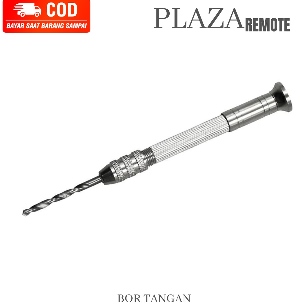 mini pen bor tangan hand drill Manual Lobang Tiny PCB Bahan Aluminium Ukuran 0.5-3.2mm