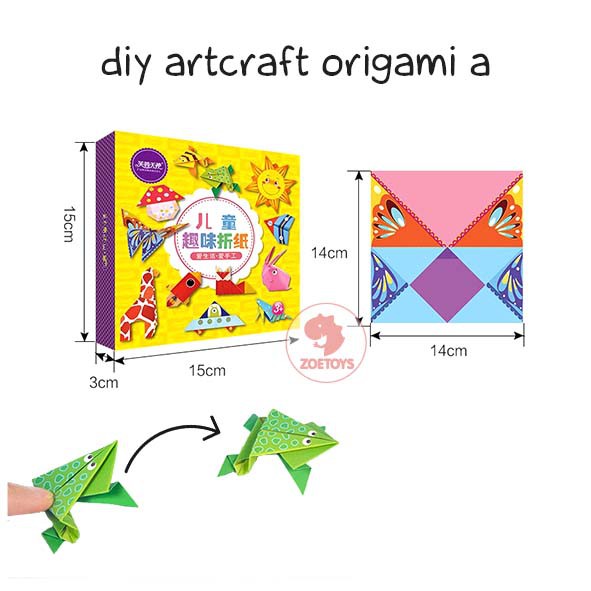 Zoetoys DIY Artcraft Origami | Mainan Edukasi Anak