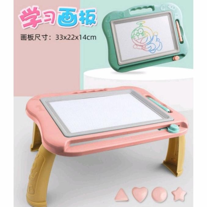 

Mainan Edukasi Anak Meja Papan Tulis Mini Painting Mini Magnetic Board