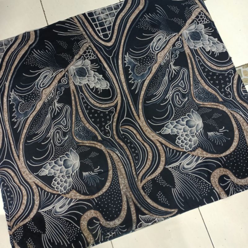 kain batik SOLO abstrak katun printing