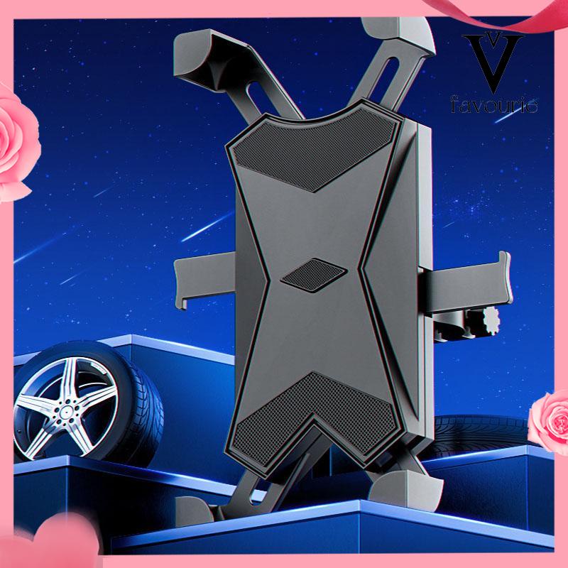 [COD]Braket Ponsel Baterai Sepeda Motor Listrik Mengendarai Mobil Braket Sepeda Navigasi Shockproof-FA