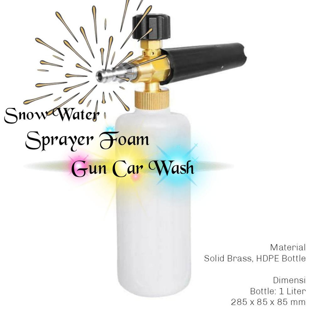 Promoo Semprotan Tabung Salju Untuk Cuci Motor Mobil