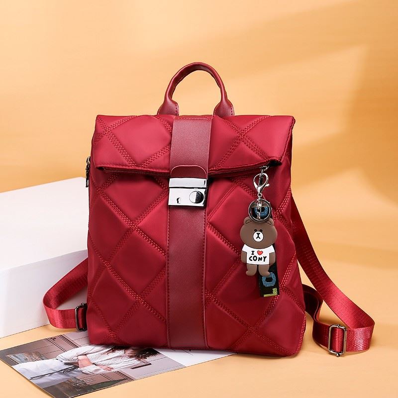 TAS HAPPY BTH889 RANSEL WANITA Tas batam import 1kg bisa 2 tas