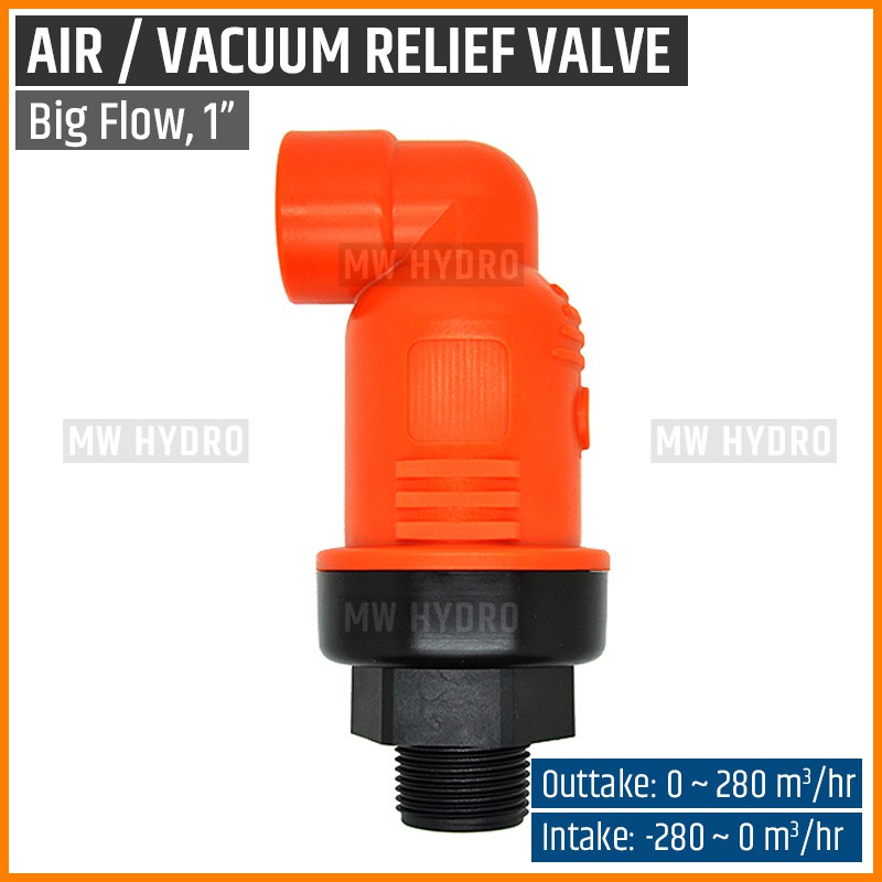 Air Release Valve / Vacuum Relief Valve, Big Flow - 1&quot;