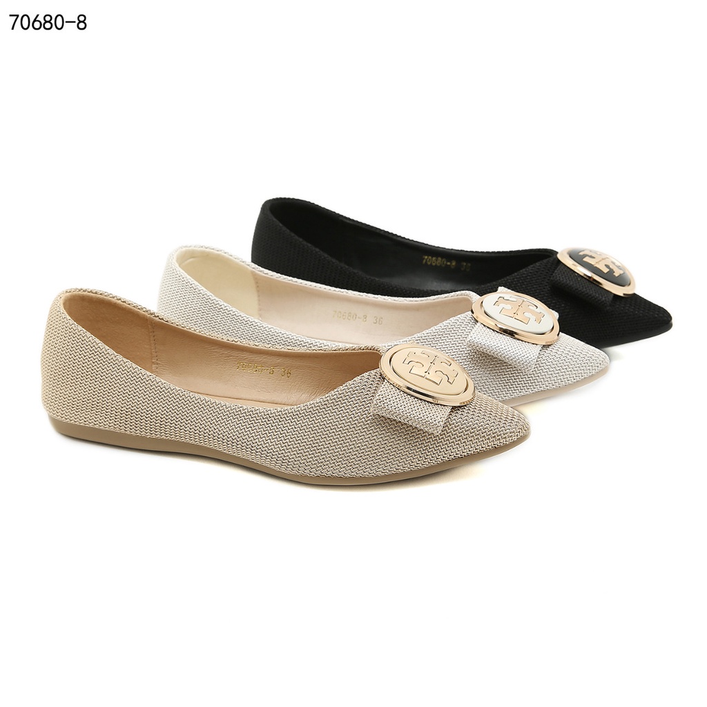 PR 09 New Logo Canvas Flat Shoes #70680-8