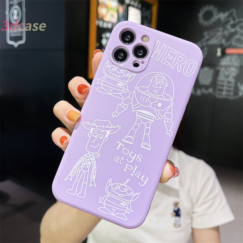 Kawaii Winnie the Pooh Straight Cube Casing Soft Case Xiaomi Redmi POCO X3 NFC X3 PRO M3 Redmi 9C NFC 9A 9i 9T 9 Power 10X POCO M2 PRO Redmi Note 9 8 10 10S 9 PRO MAX 9S