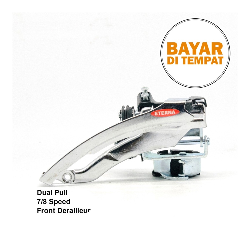 FD Front Derailleur Eterna Sepeda MTB Gunung CTB Tarikan Atas dan Bawah