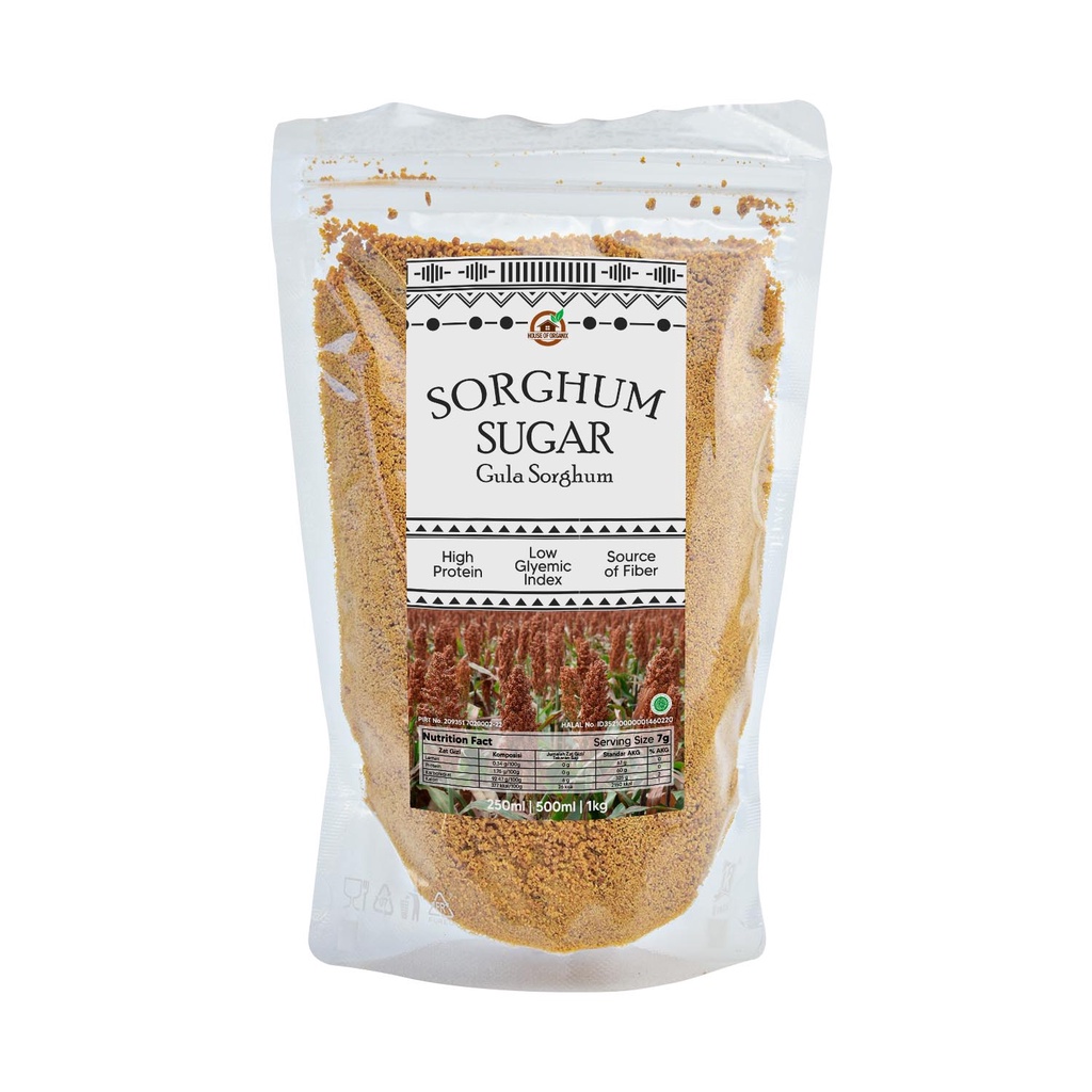 House Of Organix Sorghum Sugar / Gula Sorghum 250 Gr