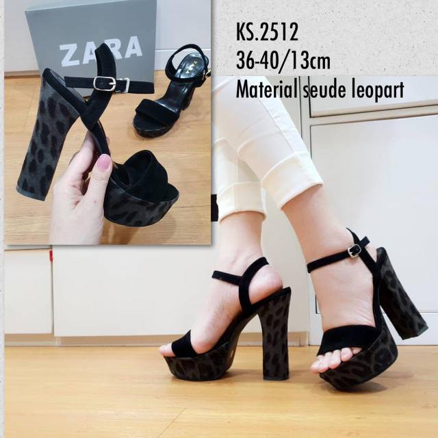 Sepatu Heels Zara  KS 2512 Heels Shoes  Shopee Indonesia 