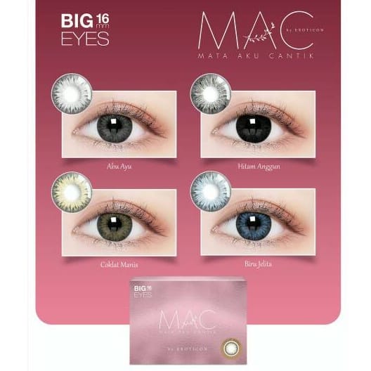 SOFTLENS X2 MAC BLUE MINUS by EXOTICON