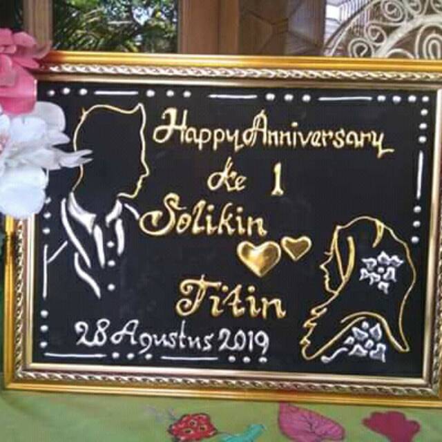 KADO ANNIVERSARY || FRAME PHOTO ||UCAPAN PERNIKAHAN