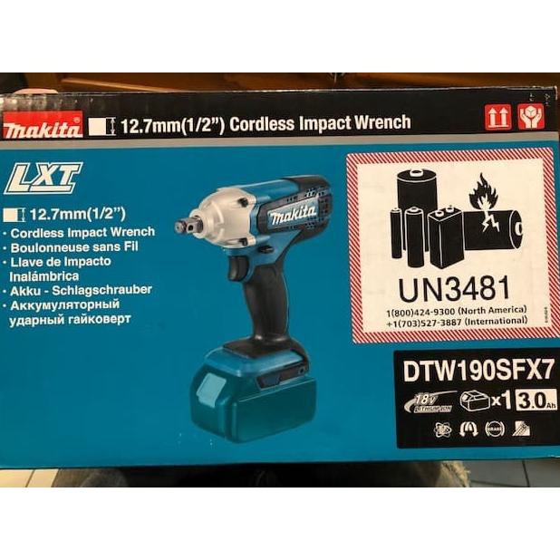 Mesin Impact Wrench Makita Dtw 190/ Makita Dtw 190