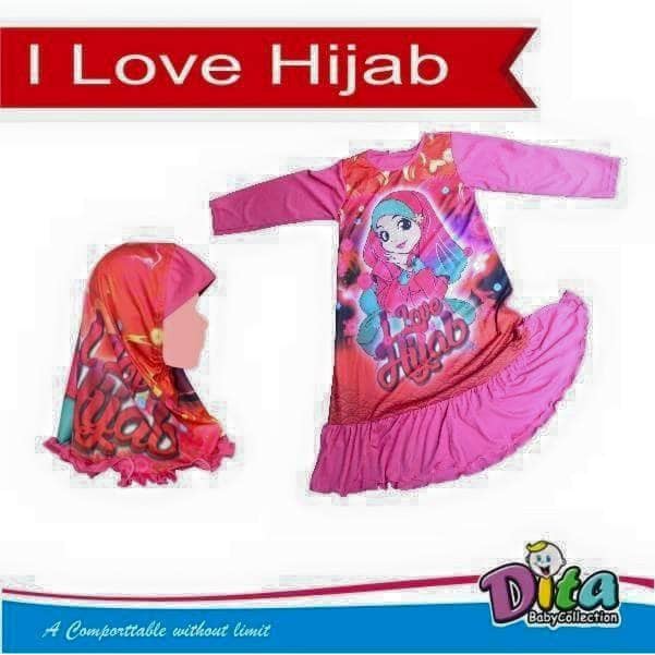 Gamis Hijab is Beautiful Gamis anak hijab anak stelan gamis stelan muslim anak gamis anak Bayi